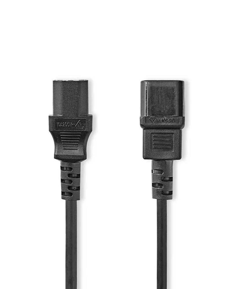Cable Alimentaci&oacute;n  Iec-320-C14  Iec-320-C13  Rec.