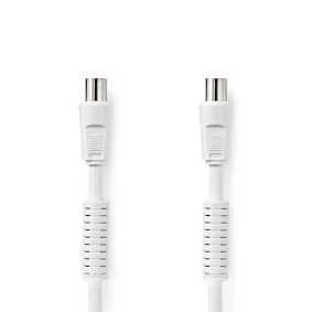 Nedis Csgl40020wt30 Cabo Coaxial 3 M Iec Branco