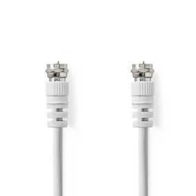 Nedis Csgl41000wt15 Cabo Coaxial 1,5 M Tipo F Bra.