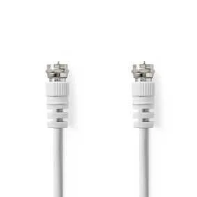 Nedis Csgl41000wt15 Cabo Coaxial 1,5 M Tipo F Bra.