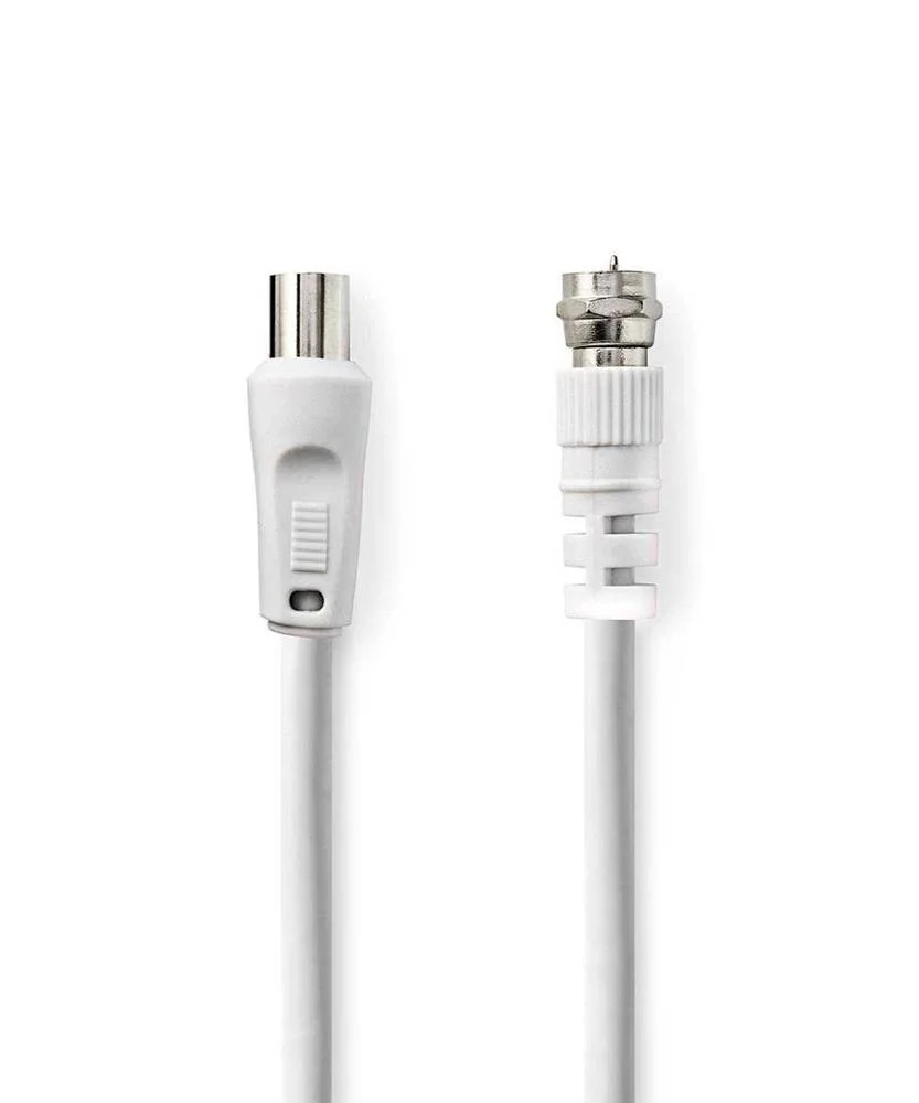 Nedis Csgl41800wt15 Cabo Coaxial 1,5 M Tipo F Iec.