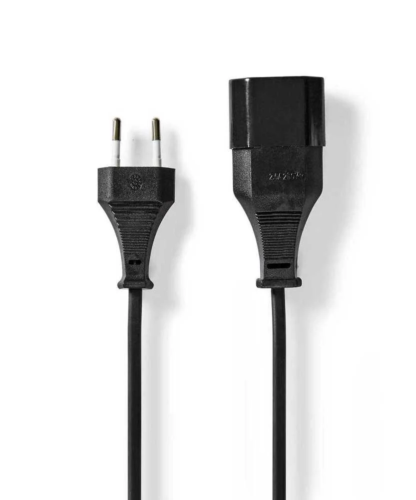 Cable Alimentaci&oacute;n  Euro Masculino  Euro Femenino.