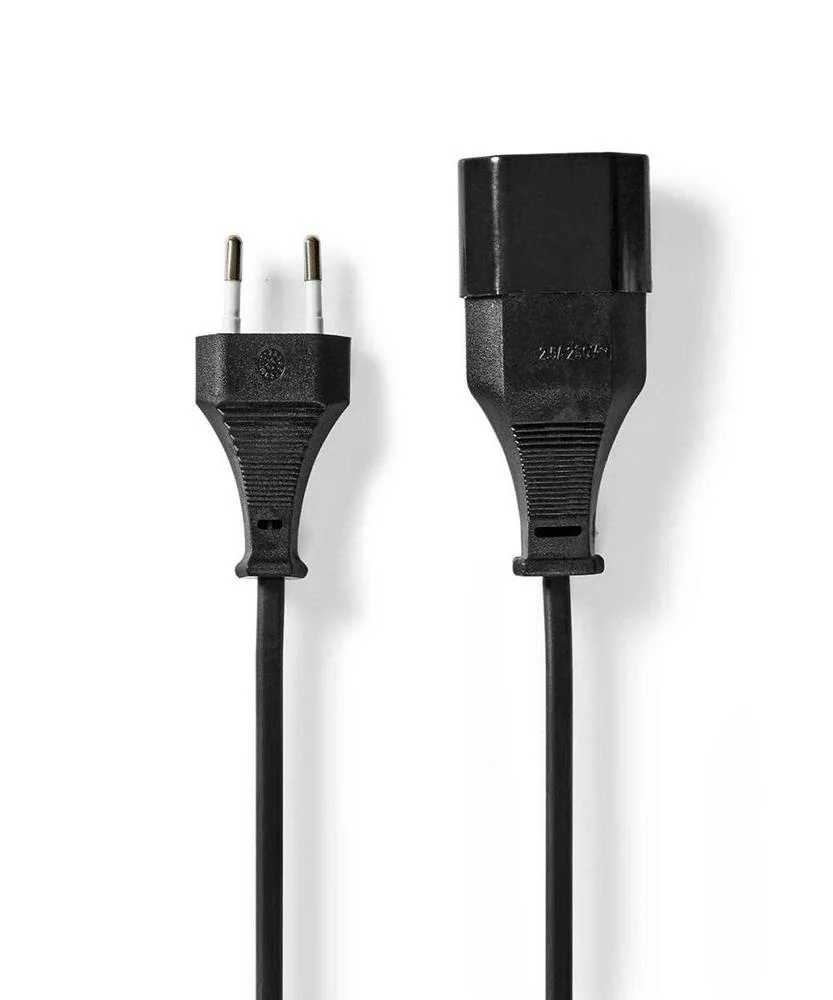 Cable Alimentaci&oacute;n  Euro Masculino  Euro Femenino.