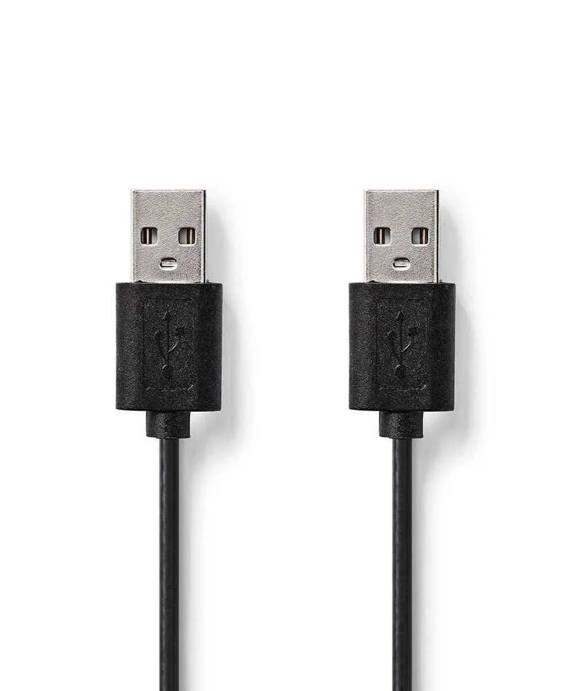Nedis Ccgl60001bk20 Cabo Usb 2 M Usb 2.0 Usb C Pr.