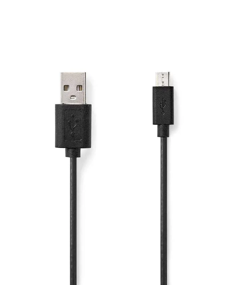Nedis Ccgl60501bk10 Cabo Usb 1 M Usb 2.0 Usb a Mi.
