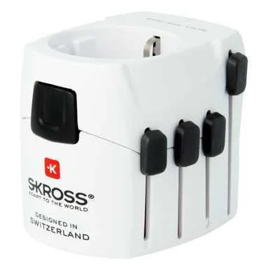 Skross Pro Adaptador de Energia Universal Branco