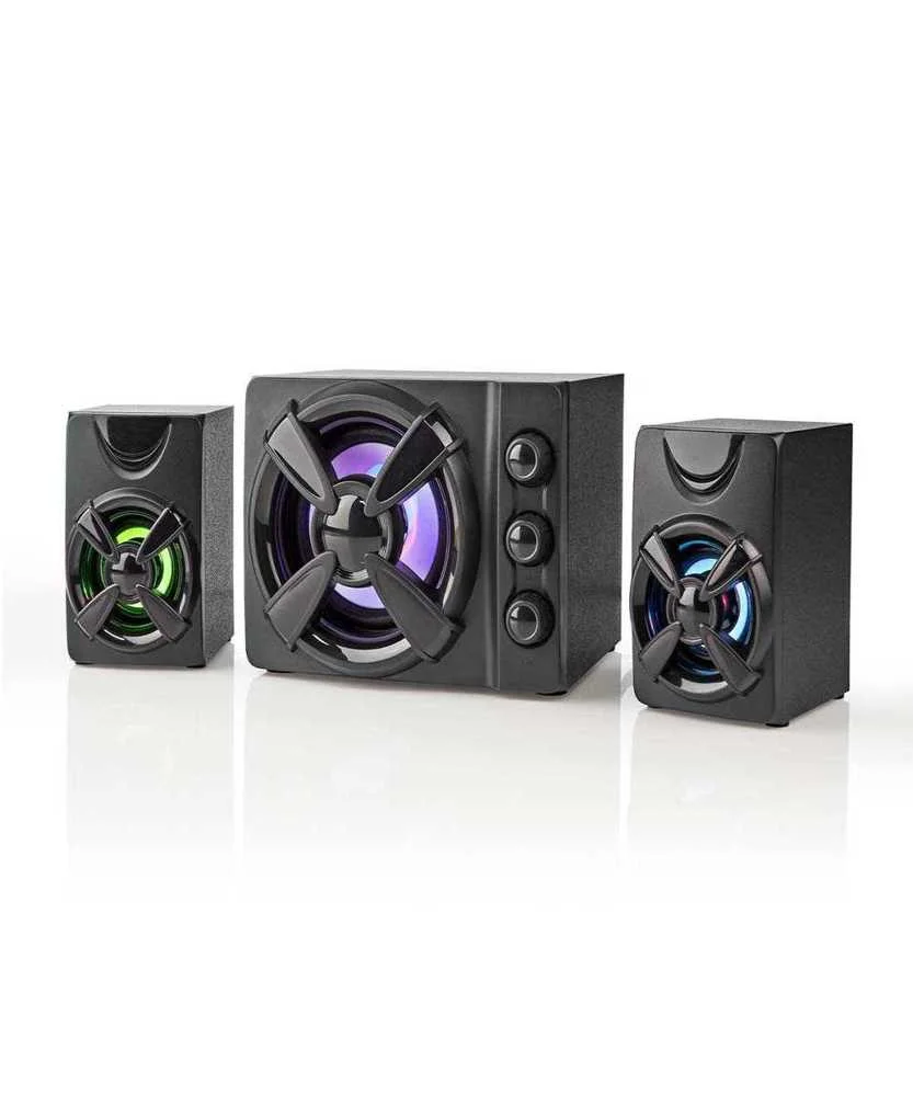 Nedis Gspr31021bk Altifalante 2-Way Preto com Fio.