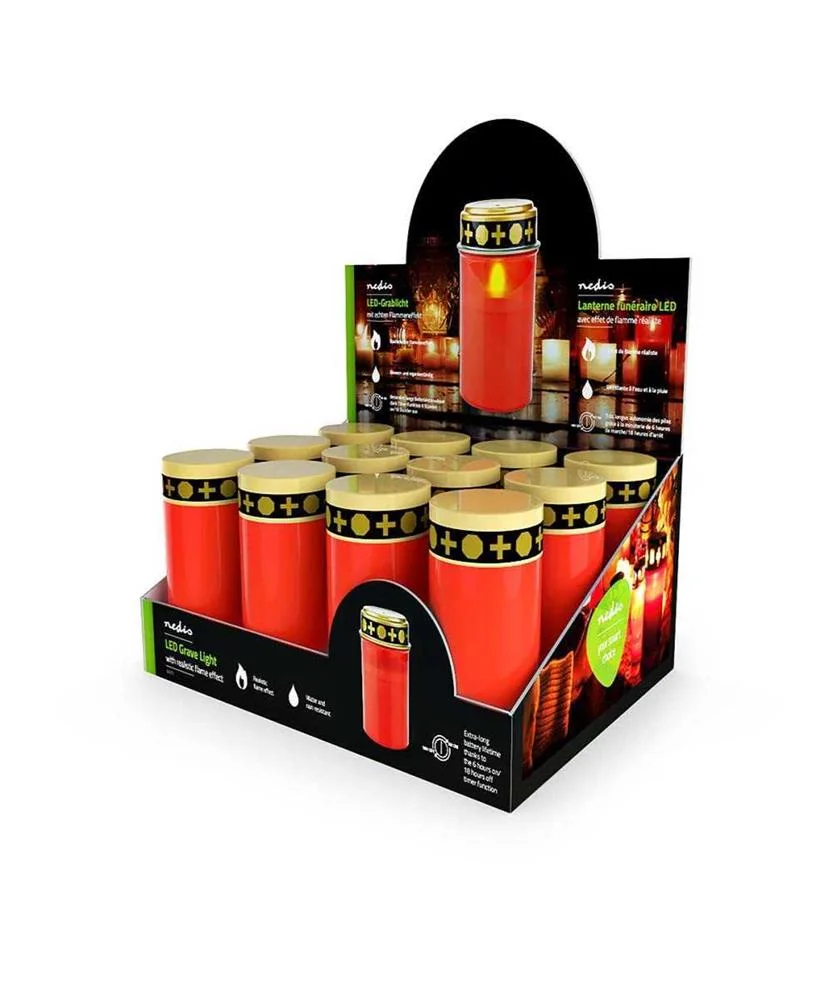 Nedis Grlt1 Luz Decorativa L&acirc;mpada com Efeito de .
