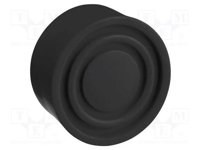 Protetor, 22mm, Harmony XB4, Cor do bot&atilde;o: preto