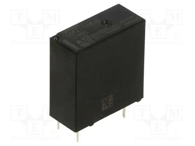 Rel&eacute;: Eletromagn&eacute;tico, Spst-No, Ubobina : 12vdc, 20a/250vac, Pcb