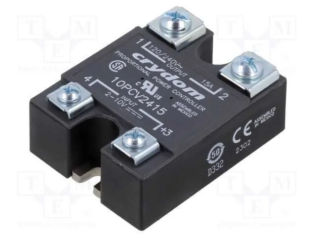 Rel&eacute;: semicondutores, Ucoma: 2&divide;10VDC, 15A, 100&divide;28.