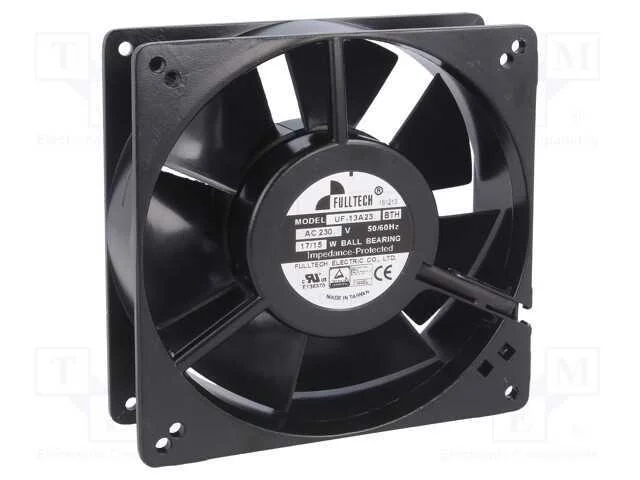 Ventilador: Ac, Transversal, 230vac, 127x127x38mm, 175,1m3/H