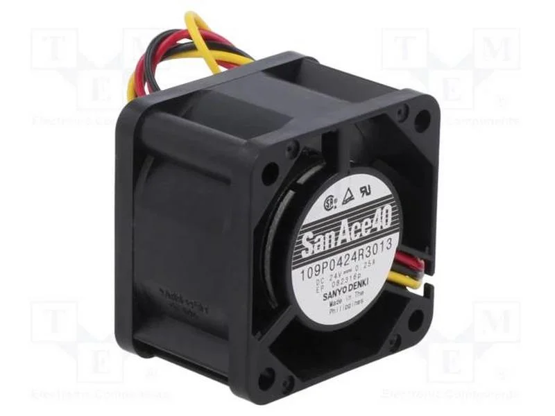 Ventilador: Dc, Transversal, 24vdc, 40x40x28mm, 30,6m3/H, 47dba
