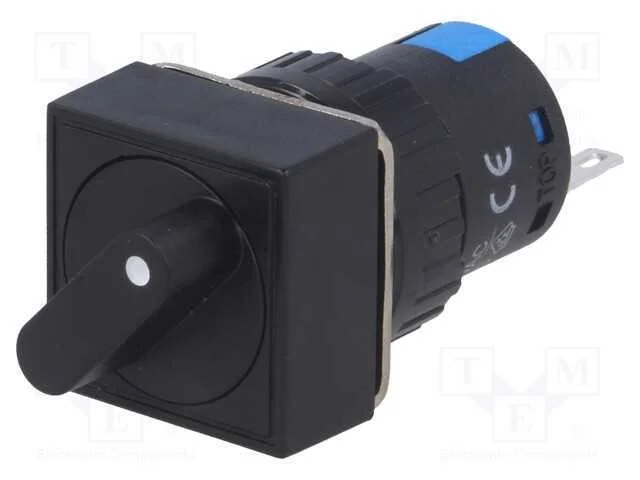 Interruptor: girat&oacute;rio, Pos: 2, SPDT, 3A/220VAC, .