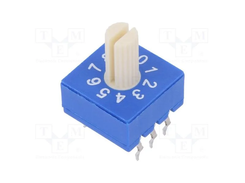 Emissor de C&oacute;digo, Dec/Bcd, Pos: 10, Tht, Rcontacto Max: 100mo
