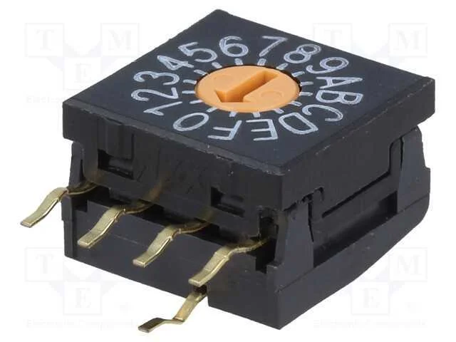 Emissor de C&oacute;digo, Hex/Bcd, Pos: 16, Tht, Rcontacto Max: 100mo