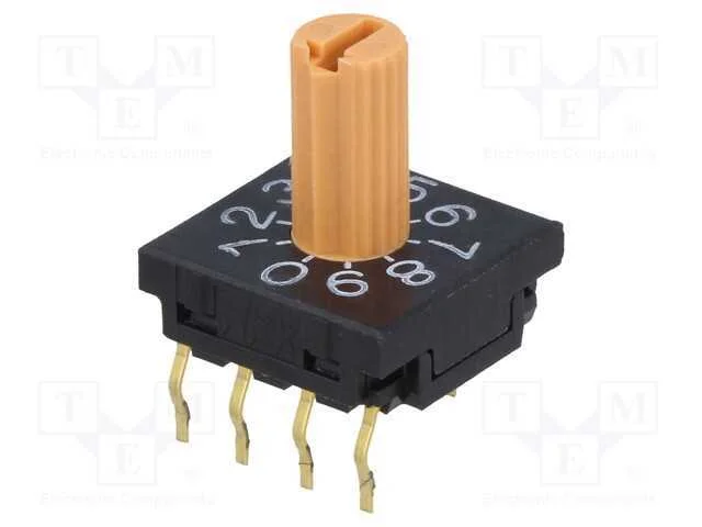 Emissor de c&oacute;digo, DEC/BCD, Pos: 10, THT, Rcontac.