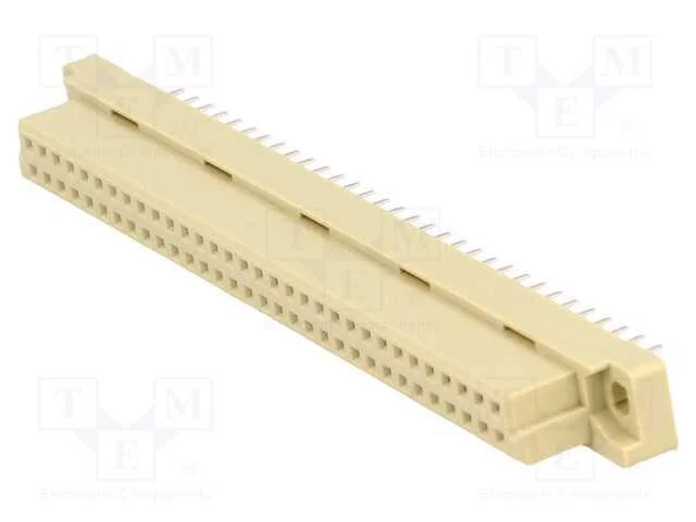 Ficha, Din 41612, Tipo B, F&ecirc;mea, Pin: 64, A+B, Tht, Simples, L4mm