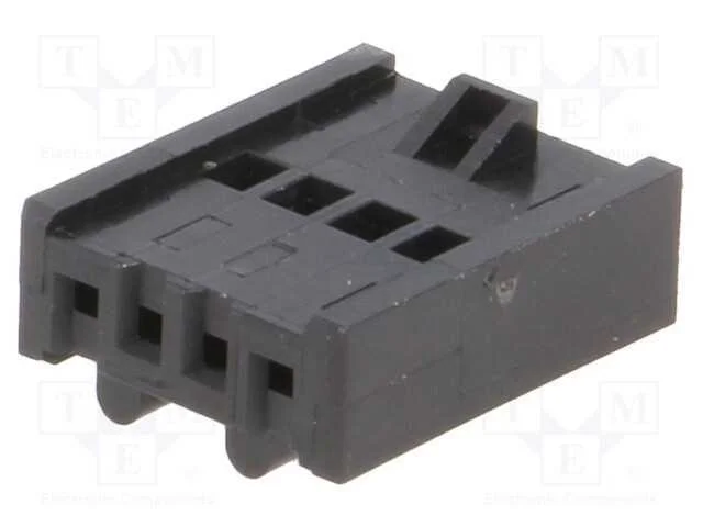 Fio-placa, ficha, f&ecirc;mea, Minimodul, 2,5mm, PIN: 4.
