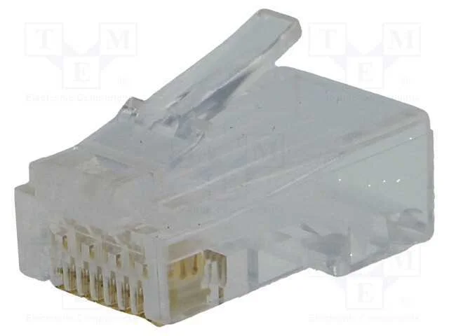 Ficha, Rj45, Pin: 8, Cat: 6, Sistema: 8p8c, com Cabo, Idc,Cerrar