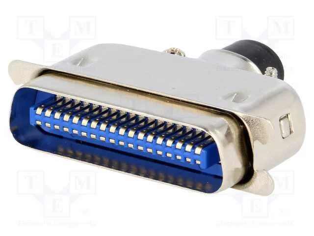 Conector: Centronics, ficha, macho, PIN: 36, sold.