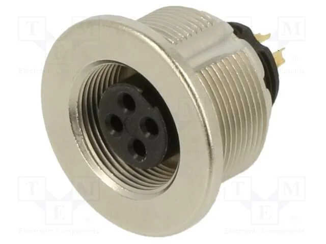 Conector M9 tomada PIN 4 femea industriais.