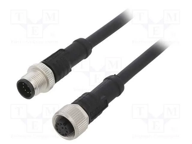 Cabo: para sensores/automatiza&ccedil;&atilde;o, PIN: 10, M12-.
