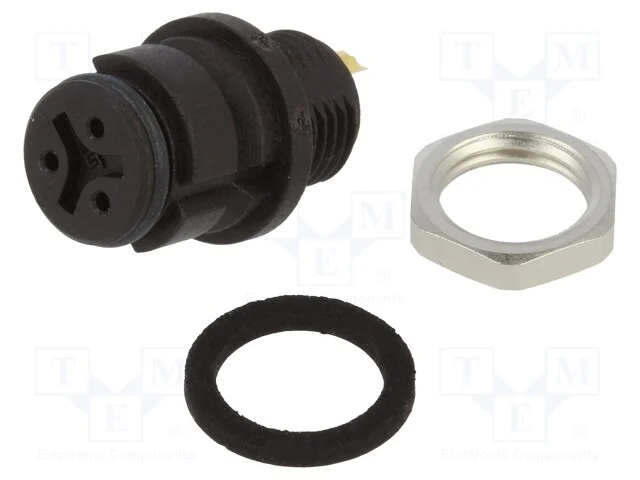 Conector: redondos, 620, 125V, PIN: 3, tomada, f&ecirc;.