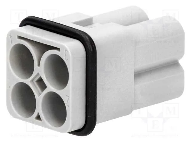 Conector: HDC, inserto de contatos, macho, Han Q,.