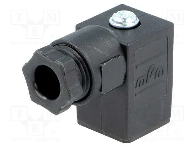 Conector: de v&aacute;lvulas, ficha, formato C, 9,4mm, f.