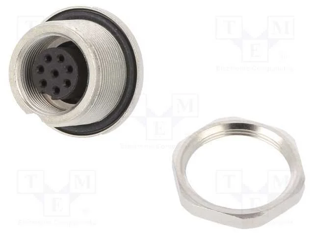 Conector: M9, tomada, 702,712, f&ecirc;mea, PIN: 8, n&atilde;o.