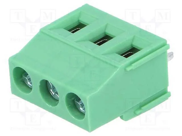 Pcb Bloco Terminal, Angulares 90, 5,08mm, Faixas: 3, para Pcb