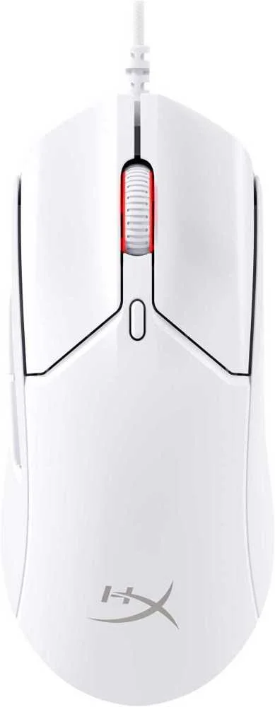 Hyperx Pulsefire Haste 2: Rat&oacute;n Gaming (Blanco)