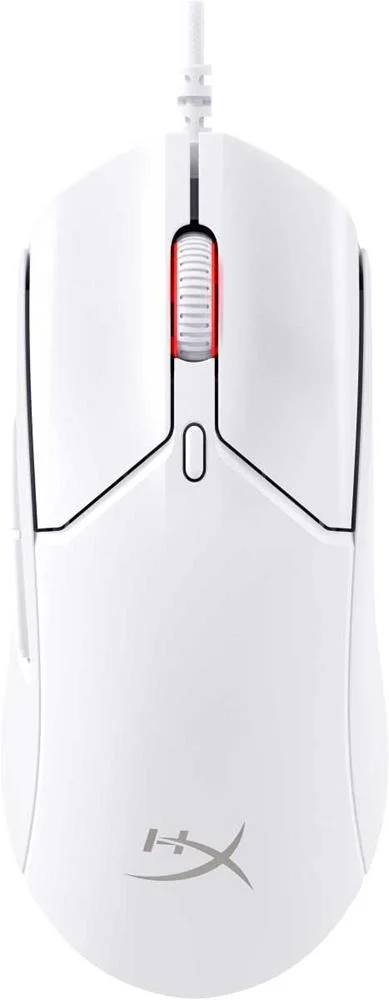 Hyperx Pulsefire Haste 2: Rat&oacute;n Gaming (Blanco)