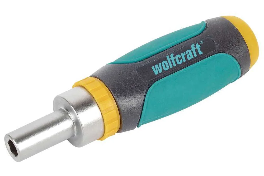 Conjunto Chave de Parafusos Manual 6 Pe&ccedil;as com 5 Pontas 1237000 Wolfcraft
