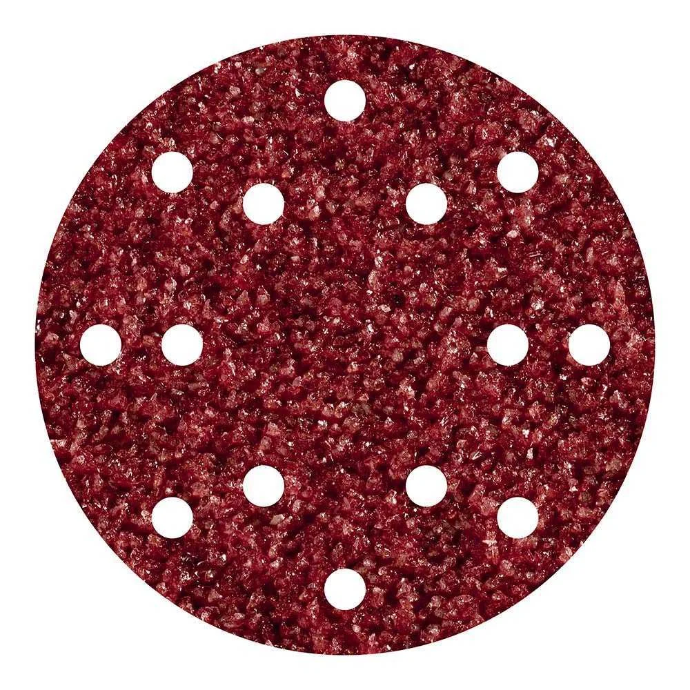 Conjunto de 5 Adesivos de Lixa, Corind&atilde;o, para Exc., Granula&ccedil;&atilde;o 40 &Oslash;150mm 1840000 Wolfcraft