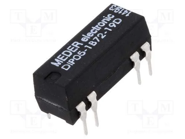 Rel&eacute;: de Palheta, Spst-Nc, Ubobina : 5vdc, 1a, Max.200vdc, 50mw, Pcb