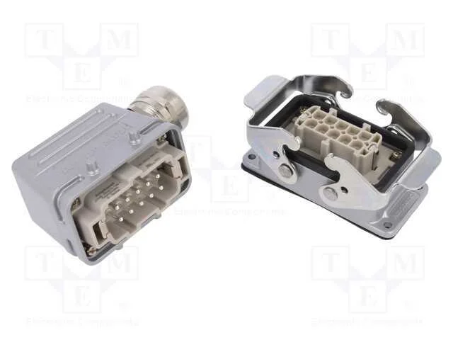 Conector: HDC, macho + f&ecirc;mea, C146, PIN: 10, 10+P.
