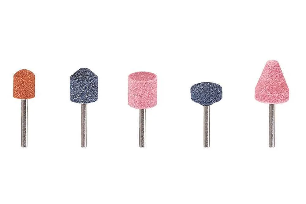 Kit de Rebolos Abrasivos Cer&acirc;micos, 5 Pe&ccedil;as 2142000 Wolfcraft