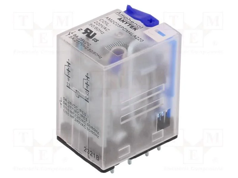 Rel&eacute;: Electromagn&eacute;ticos Industriais, Dpdt, 220vac.