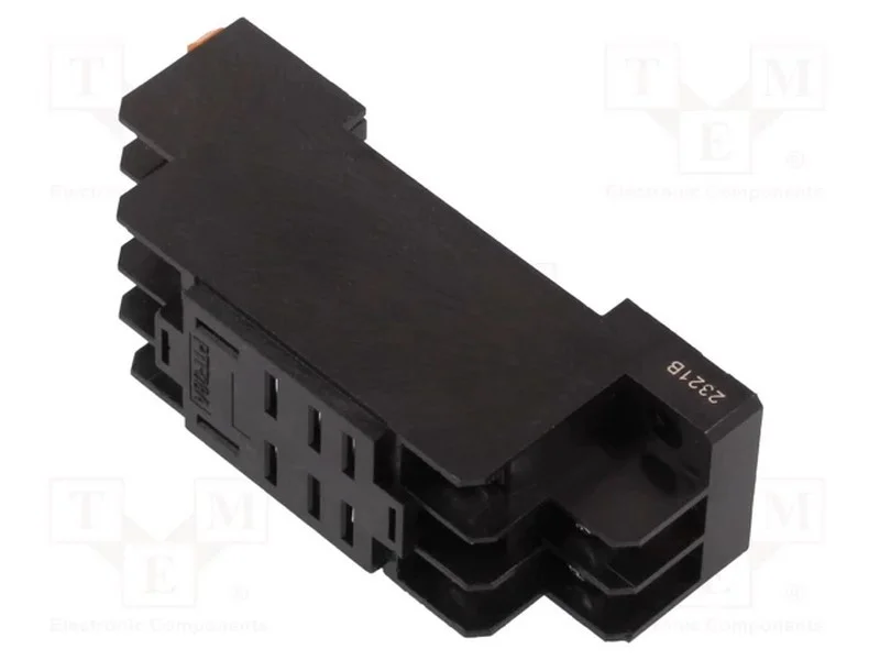 Base, Pin: 8, 10a, 277vac, para Trilho Din, Terminais de Parafuso
