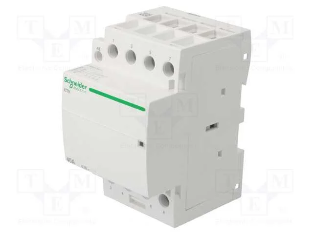 Contator: 4-de polo de instala&ccedil;&atilde;o, 40A, 230&divide;240VA.