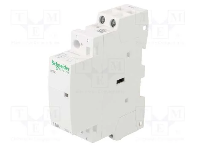 Contator: 2-De Polo de Instala&ccedil;&atilde;o, 16a, 230&divide;240vac, No X2, Ip20