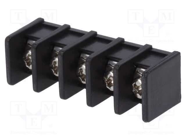 PCB bloco terminal, simples, 8,25mm, faixas: 5, p.
