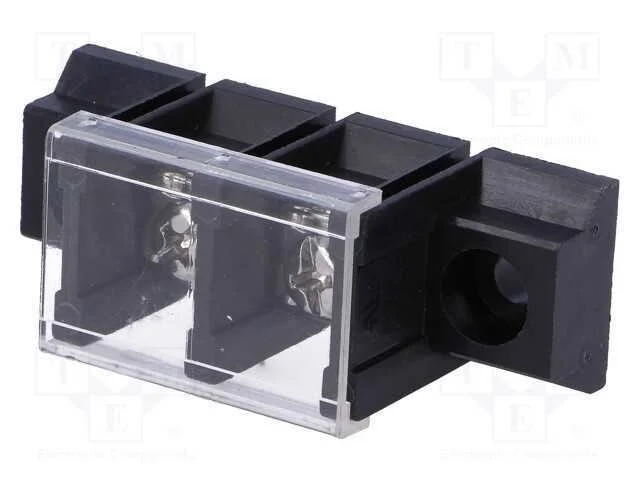 Bloco Terminal, Solda,Terminal Parafusado, 6mm2, 750v, 41a, Preta