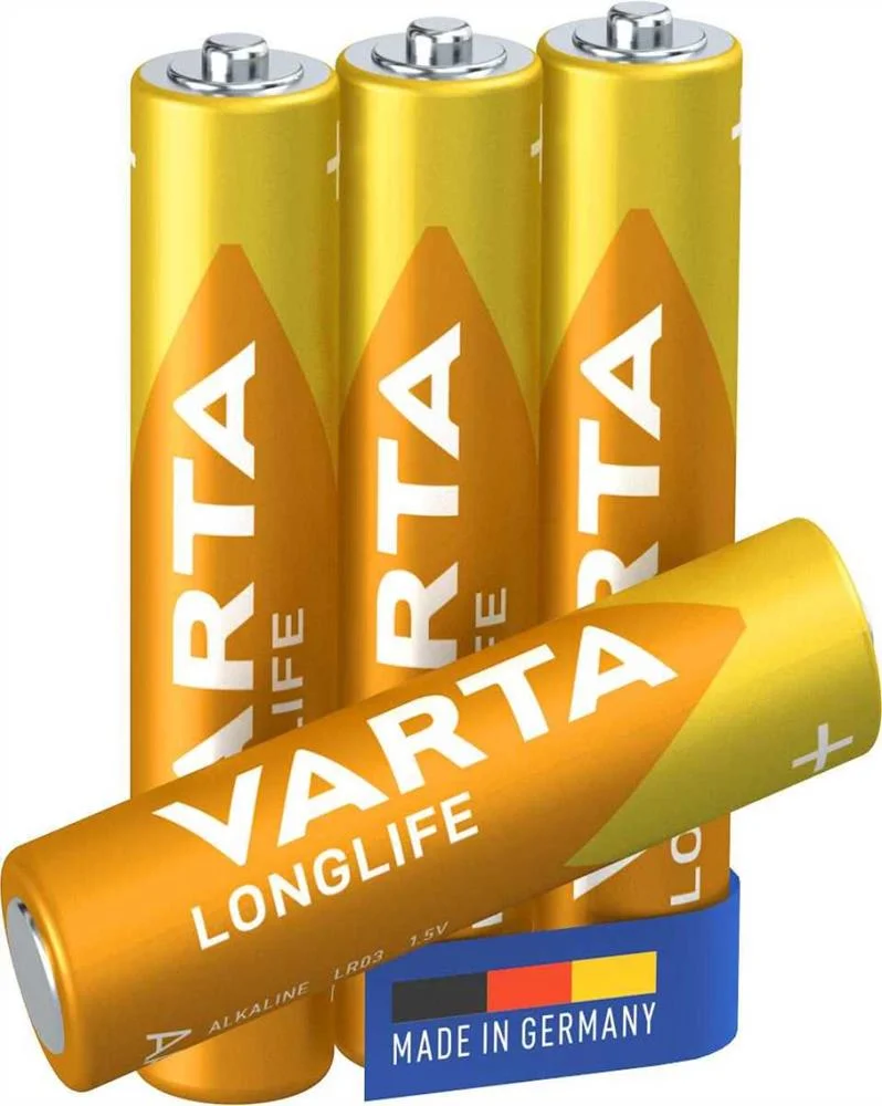 Varta Batterie Longlife AAA Micro  Neu                  4st.