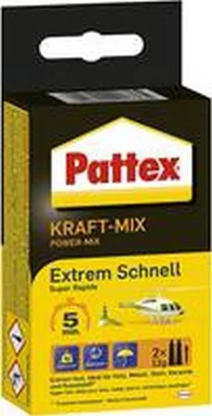 Adesivo de dois componentes Pattex Kraft-Mix, 2 u.