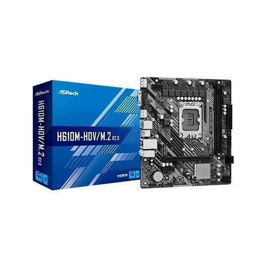 Asrock H610m-Hdv/M.2 R2.0 Motherboard