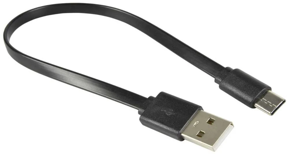 Usb Type-C Short Sync & Charge Flat Cable 20cm