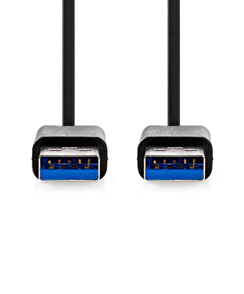 Cabo Usb  Usb 3.2 Gen Usb-A Macho  Usb-A Macho  5 Gbps  1m  Preto